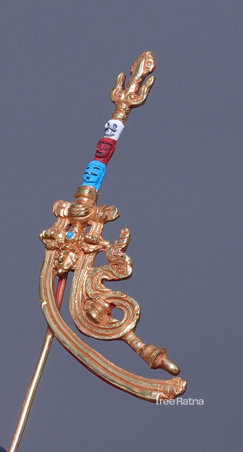 Guru Rinpoche Statue – 24K Gold Gilded Blessing of the Lotus-Born