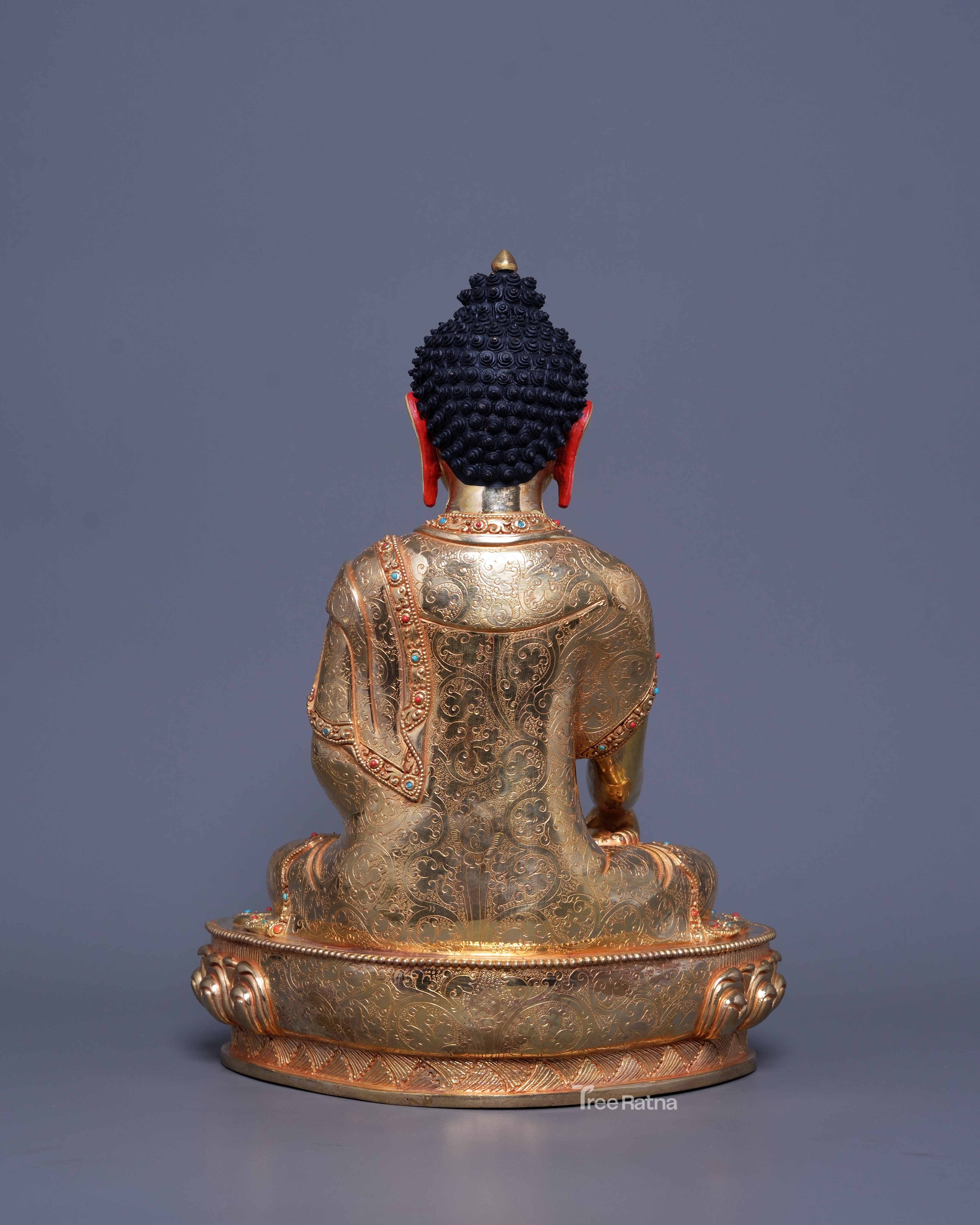 Shakyamuni Buddha Statue with Disciples – Sacred Wisdom Sculpture