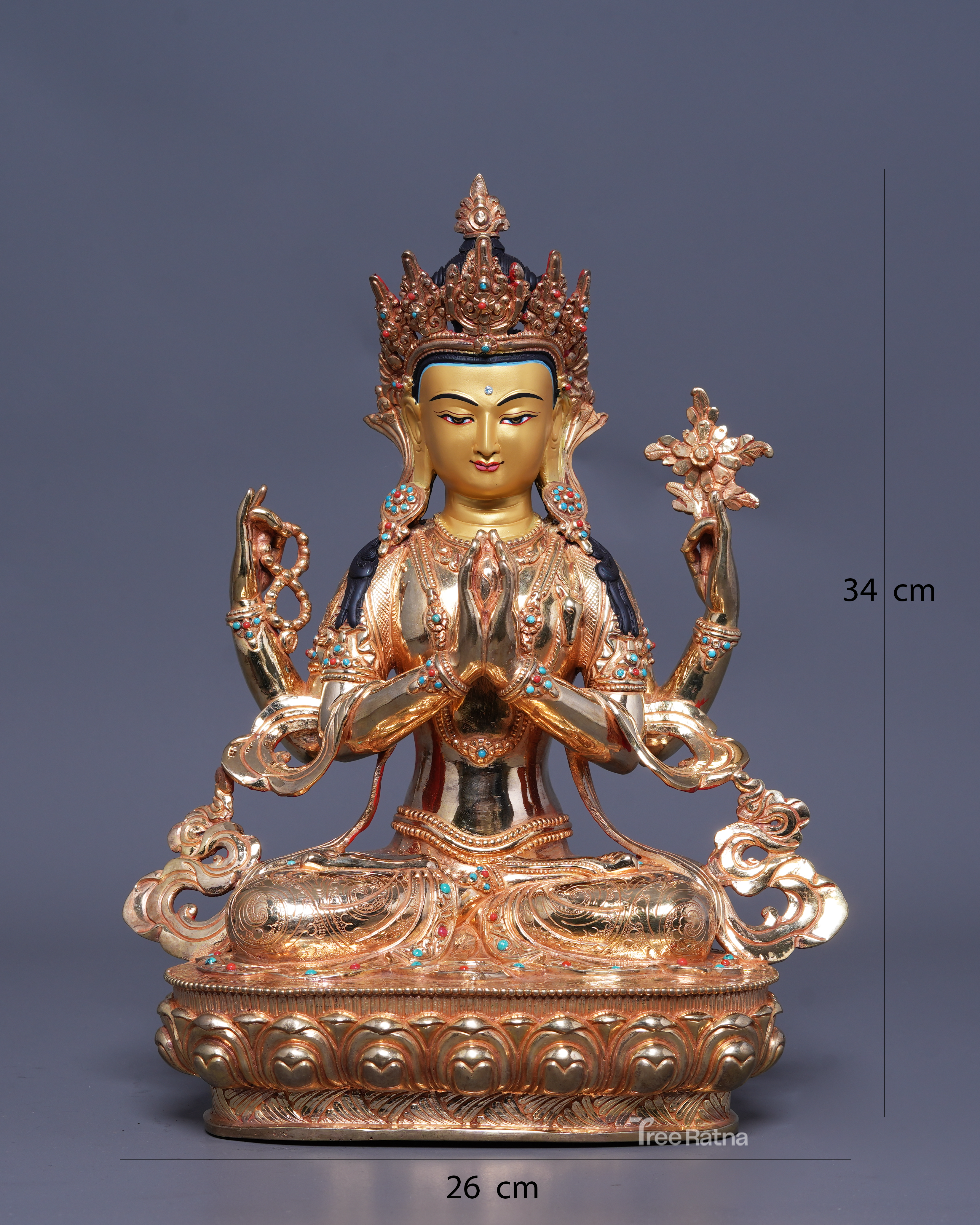 Chenresig Statue – Handcrafted Spiritual Art
